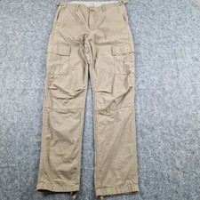 Carhartt Trousers Womens W29 L30 Brown  Aviation Cargo Combat Pants Skater WIP