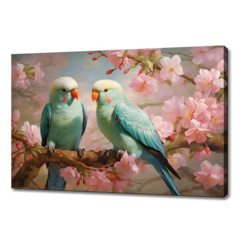 Beautiful mint parrots love - parrots,