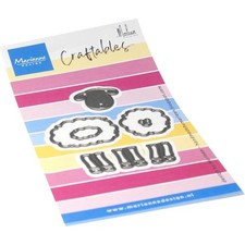 Marianne Design Craftables Cutting Dies - Sheep by Marleen CR1704