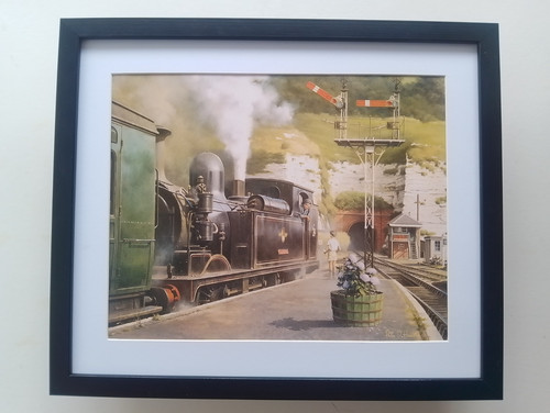 Philip hawkins steam train - steam,