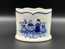 Dutch handpainted Toothpick Holder