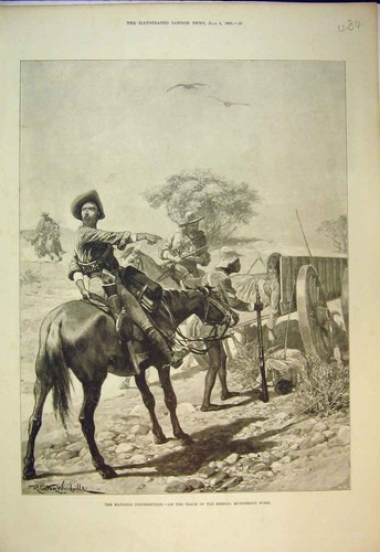Original old antique - old, print