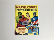 Marvel comics postcard book - postcard,
