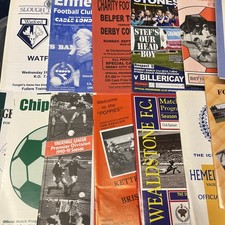 200 x Non League Programmes Job Lot Good Condition
