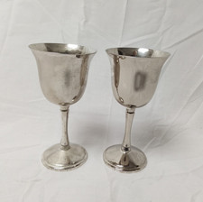 Pair of Silver Plated Wine