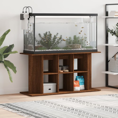 Aquarium stand brown - aquarium, oak