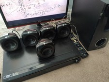LG 5.1 Blue-ray Home Cinema System HB405SU - Fully Working with Remote Control
