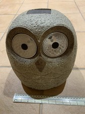 Solar Powered Garden Ornament Large Decorative Owl Light-Up Toy