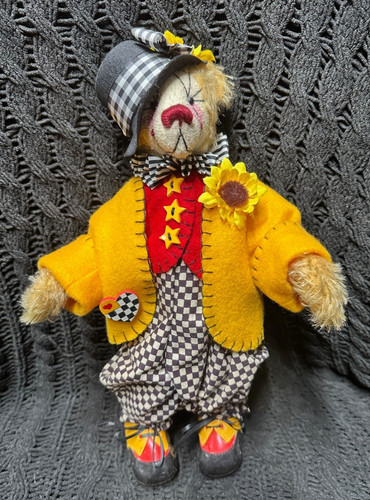 Rare vintage ooak teddy bear - ooak,