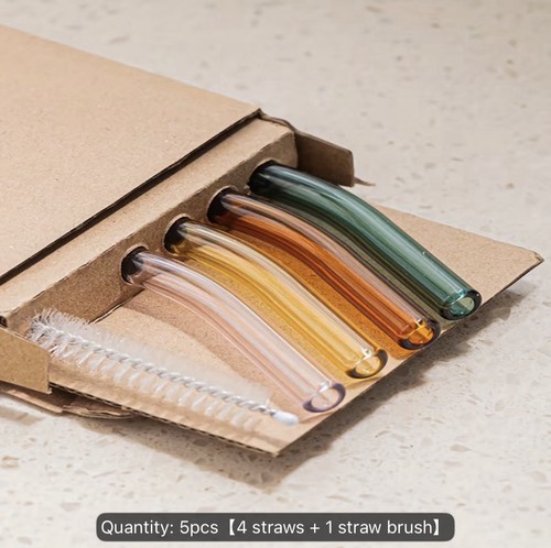 4pcs reusable colored glass - 4pcs,