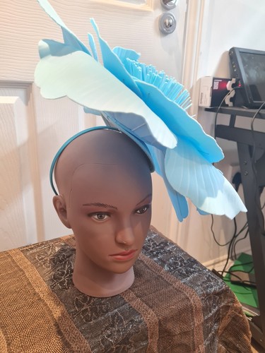 Ladies flower fascinator large - flower,