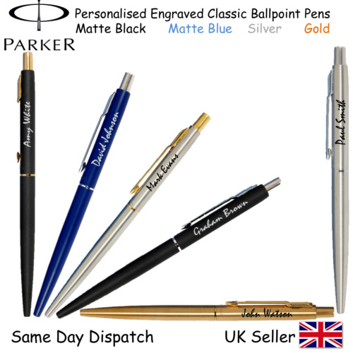 Personalised engraved parker - engraved,