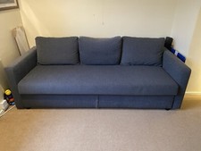 Friheten, 3 seat sofa bed, Hyllie dark grey