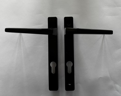 Hoppe frankfurt black upvc - black,