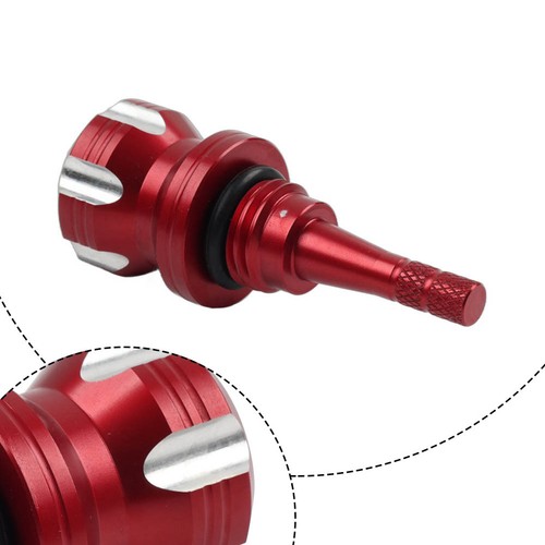 Engine oil dipstick screw - oil,