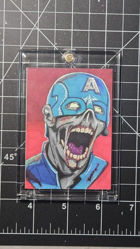 Zombie captain america - captain,
