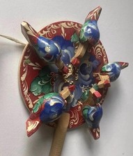 Folk Art Wooden Russian Toy