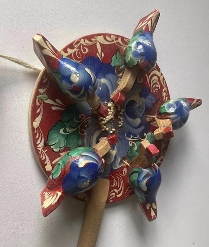 Folk art wooden russian - folk, toy