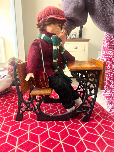 Porcelain collector schoolboy