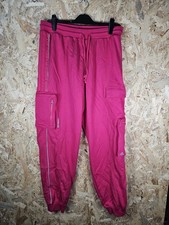 Womens Adidas Originals X Ivy Park Bold Pink Track Pants Size Large 