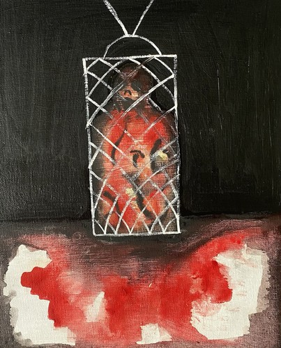 Caged original horror - “caged”,