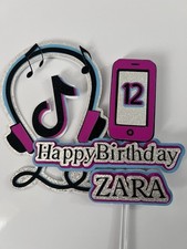 Tiktok Music INSPIRED Cake