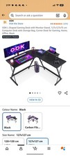 Gaming Desk L shape