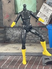 Marvel Legends Black & yellow female Body Figure MCU 6” Fodder 1/12 part xmen