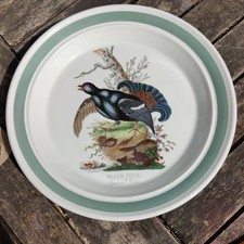 Portmeirion Birds of Britain Dinner Plate Black Cock