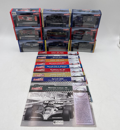 Atlas die cast models - cast, f1