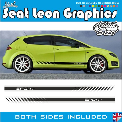 Seat leon side - seat, stripes