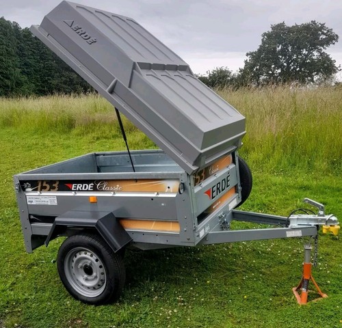Erde 153 galvanized trailer - erde,