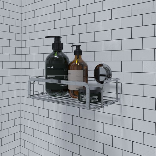Croydex corner shower caddy - corner,