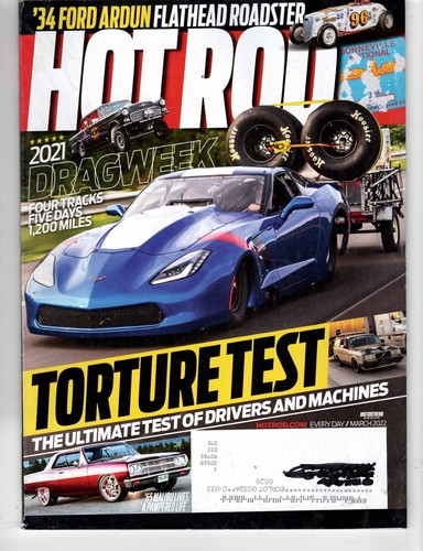 Hot rod magazine march 2022 - hot, ~