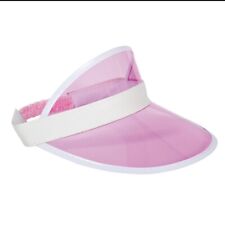 Unisex Neon Sun Visor Hat - Pink!