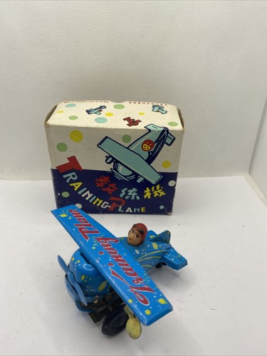 Tin toy training plane ms011 - training,