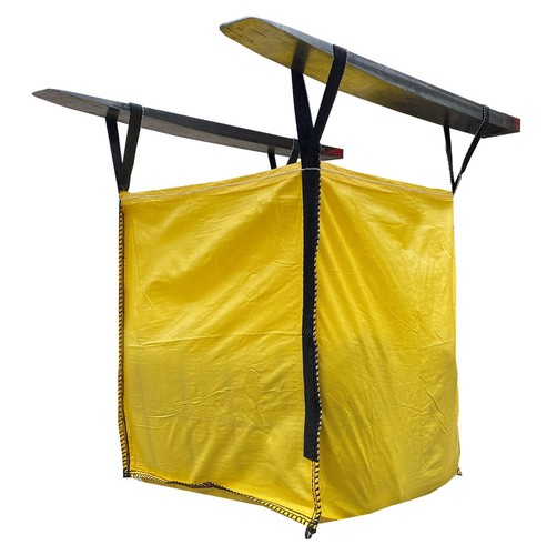 Large 1000kg swl yellow fibc - large,