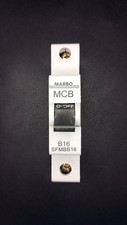 B16 MARBO MCB SFMBB16 B16 (16A, 1 Pole, 6kA)