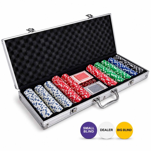 New poker set 500 - new!,