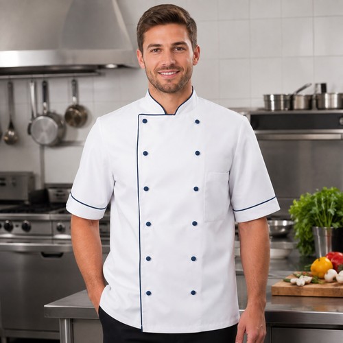 Bragard white chef jacket - jacket, mens
