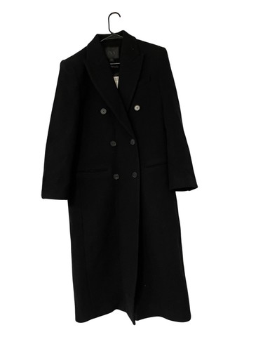 Zara womens coat black - womens,
