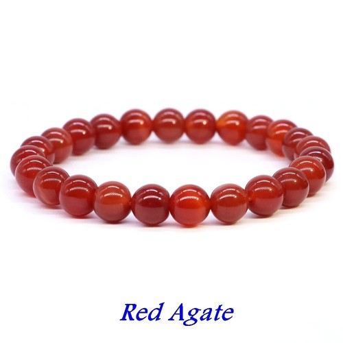 Natural stone beads bracelet - natural,