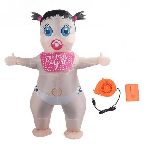 Adult inflatable baby - adult,