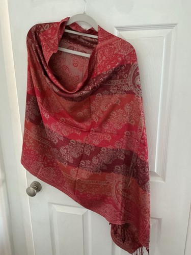 Wande vos mulberry silk - vos, scarf