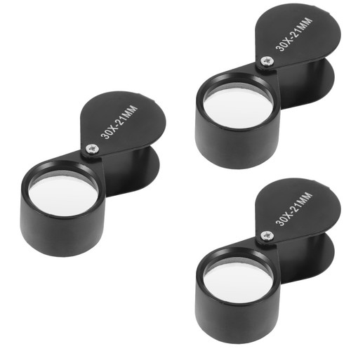 3pcs folding pocket magnifier - pocket,