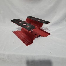 RC Truck Stand Maintenance Stand Turntable 1/12 1/10 Scale Red Anodised