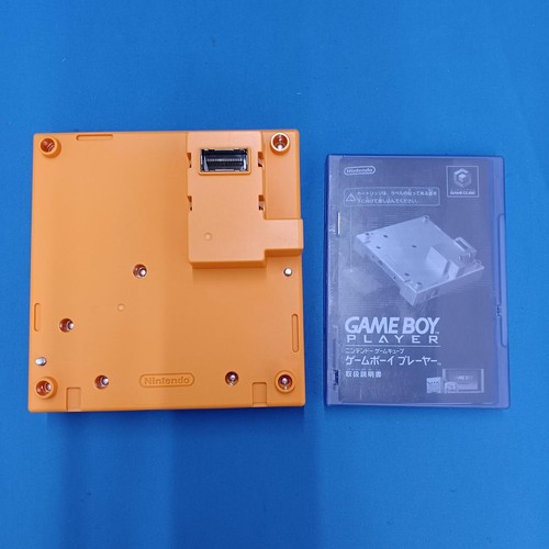 Nintendo gameboy player orange - gameboy,