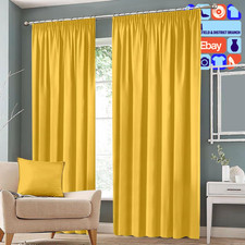 New ED Pencil Pleat Yellow