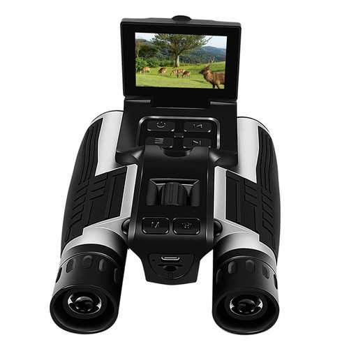 Binoculars with built - with,