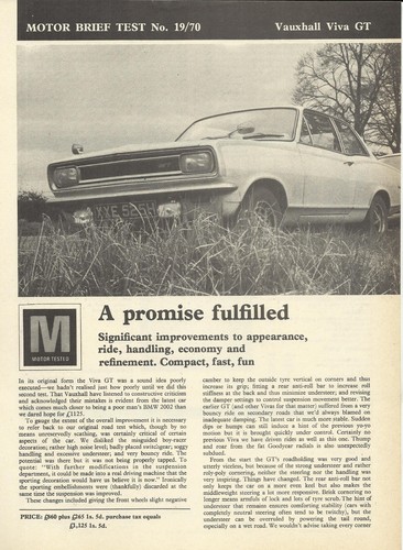 Vauxhall viva original - gt,